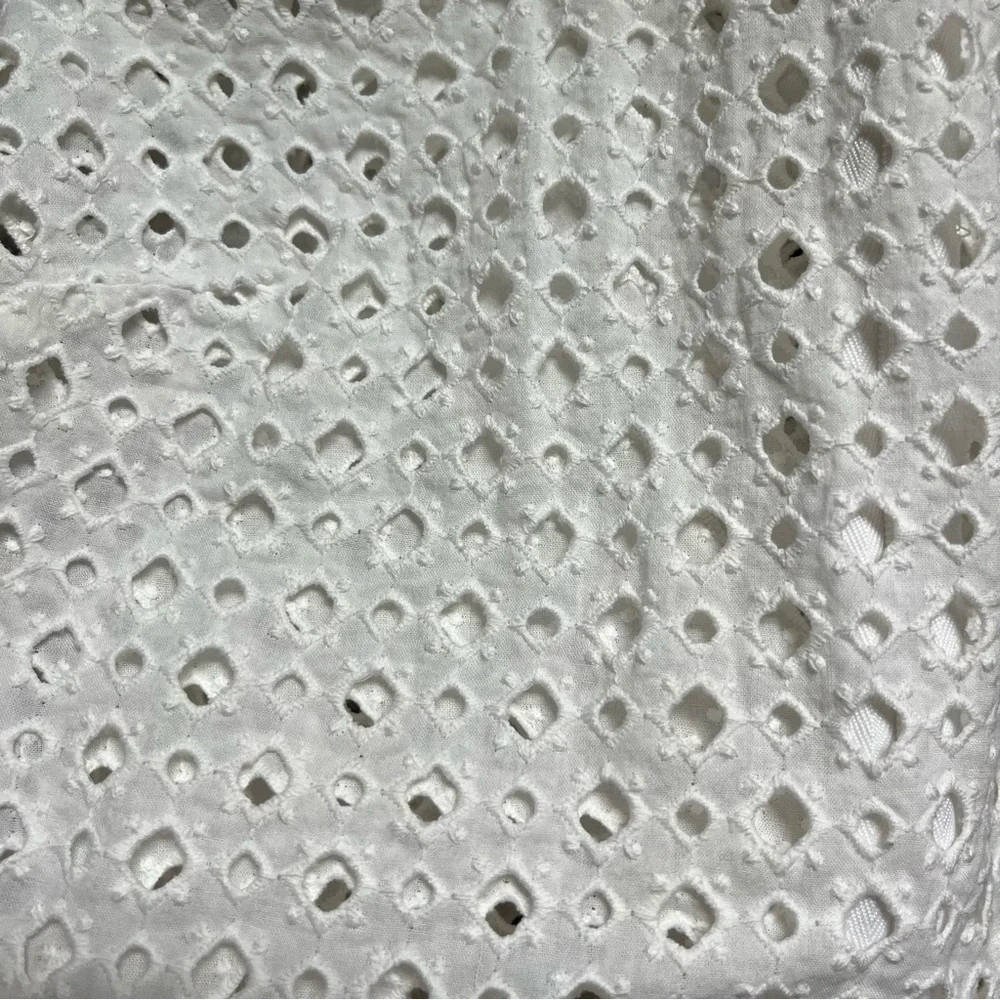 MICHAEL Michael Kors White 100% Cotton Eyelet Short Sleeve Top - Picture 11 of 11